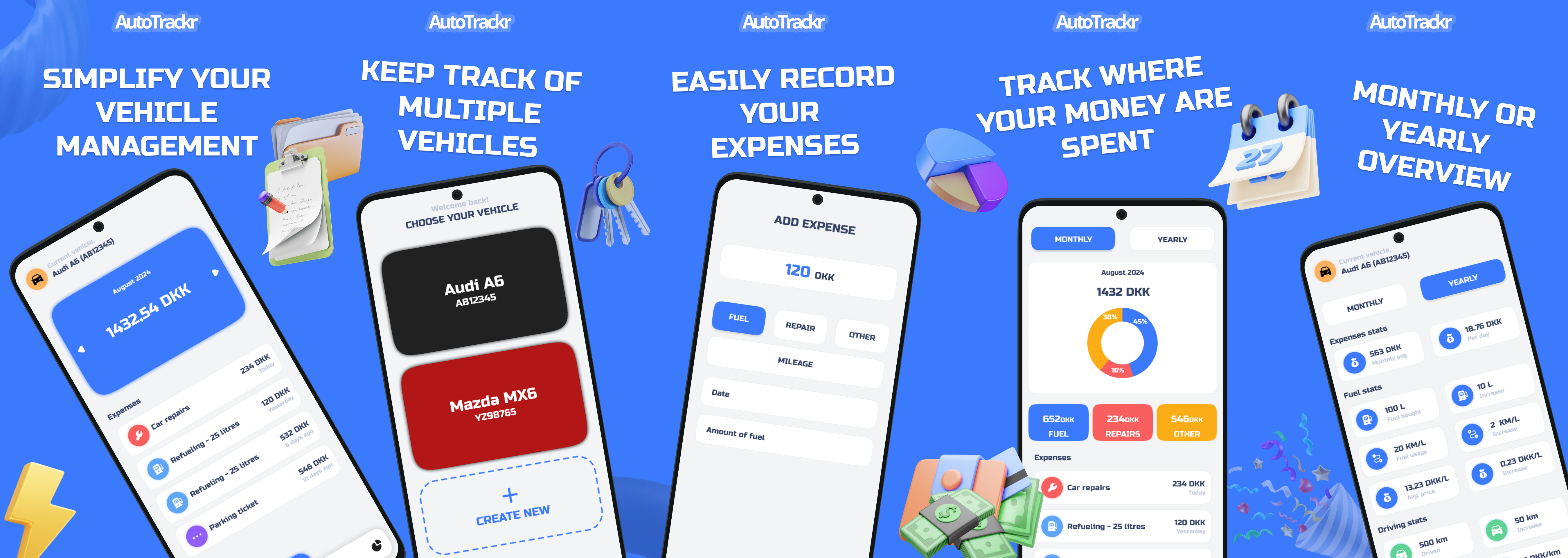 AutoTrackr – Track Car Expenses