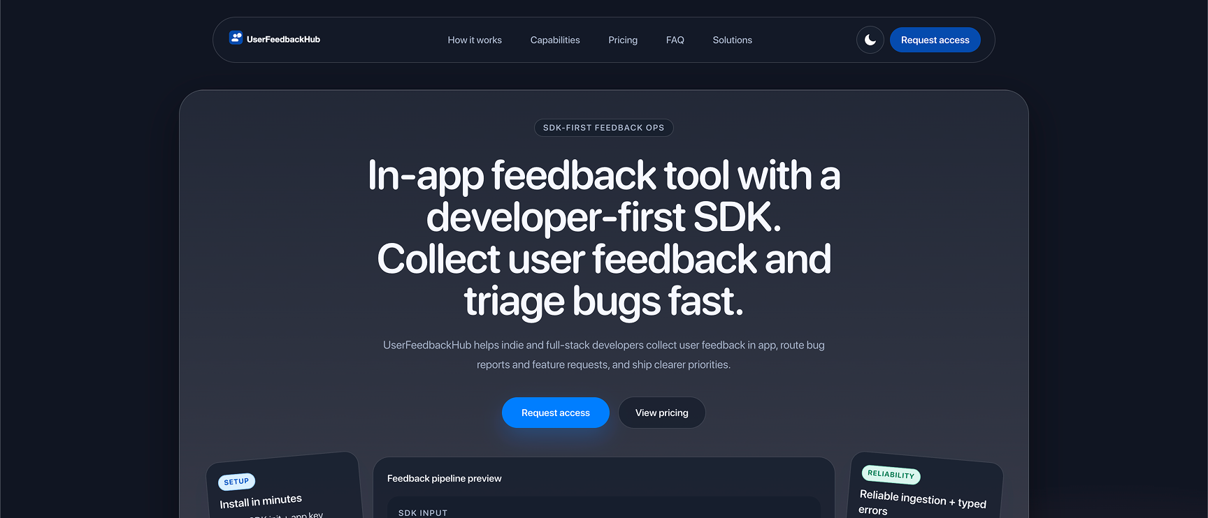 UserFeedbackHub